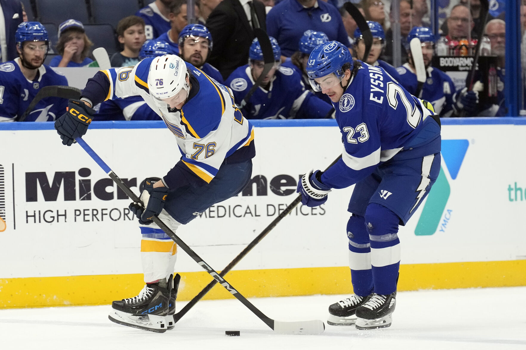 Blues Lightning Hockey